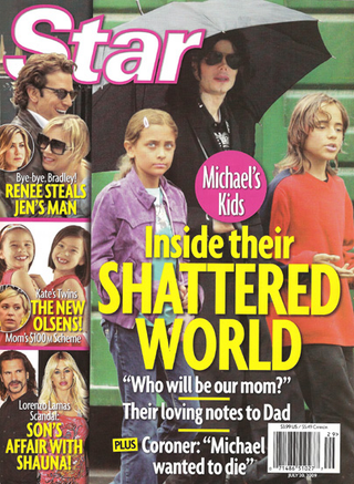 Illustration for article titled This Week In Tabloids: Michael's Drug & eBay Addiction; Twilight Star Put In Box